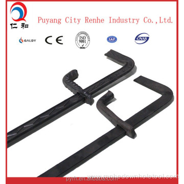 Real estate steel shuttering clamp for building construction